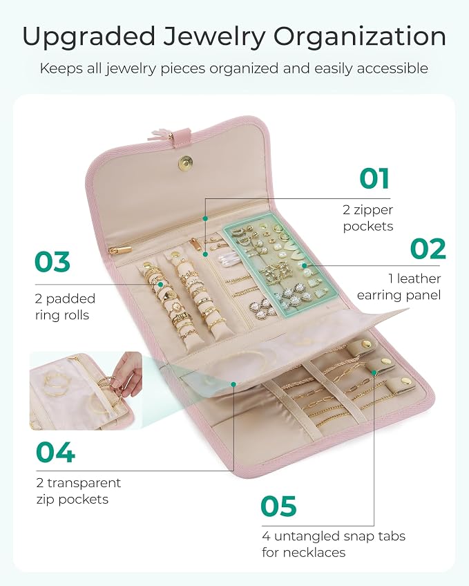 BAGSMART Travel Jewelry Organizer - Image 3