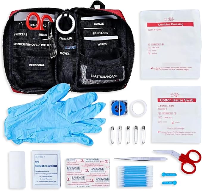 Surviveware 51 Pcs Comprehensive Premium Survival First Aid Kit by Surviveware