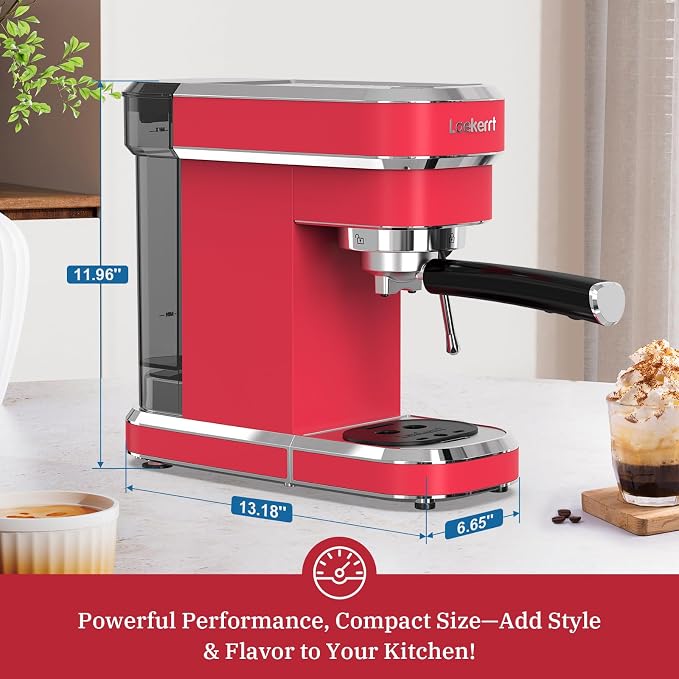 Espresso Machine 20 Bar, Professional Espresso Maker - Image 2