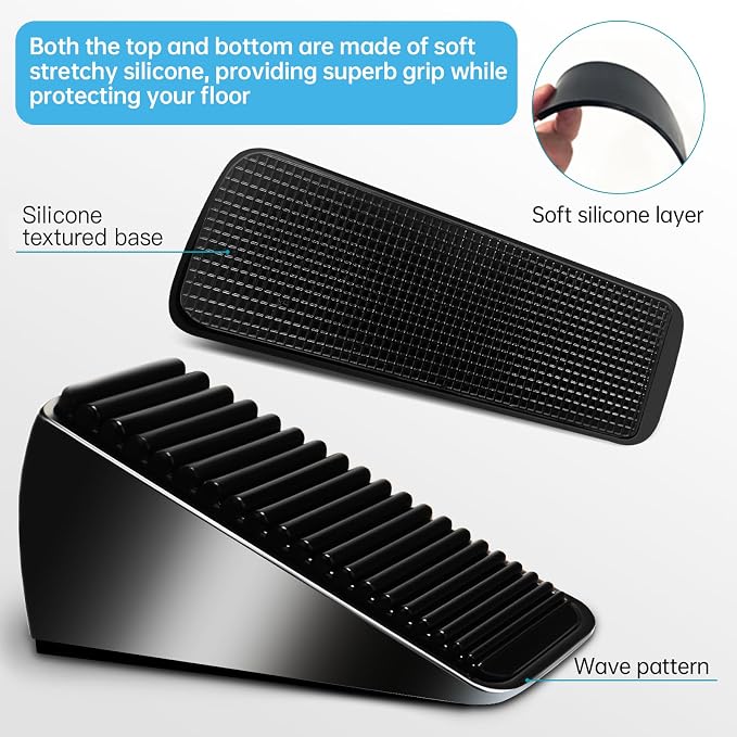Heavy Duty Tall Door Stop Wedge - Image 4