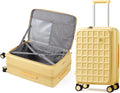 aji Expandable Top Opening Carry On Luggage Airline Approved, 20 Inch by AJIVALUESTYLISHQUALITY