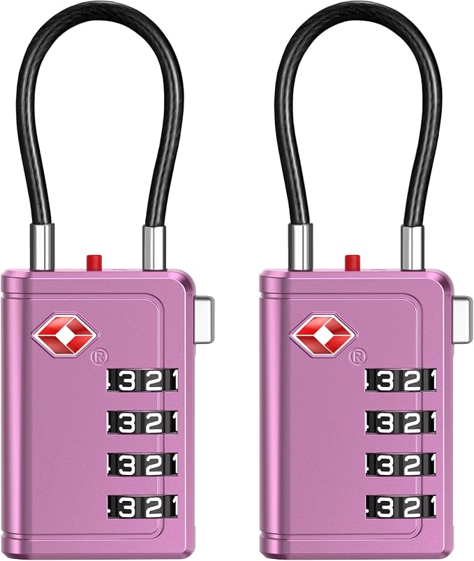 Puroma TSA Approved Luggage Travel Locks by Puroma