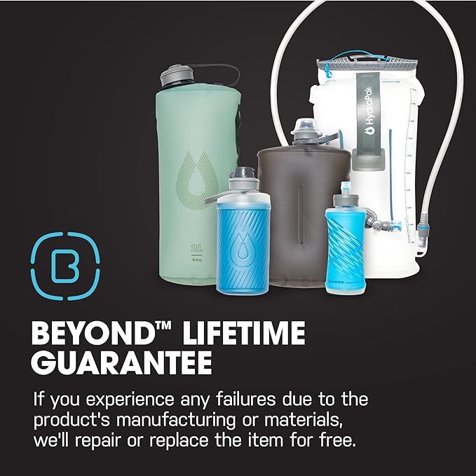 HydraPak Stow - Collapsible Backpacking Water Bottle - BPA Free, Ultra Light - Image 6