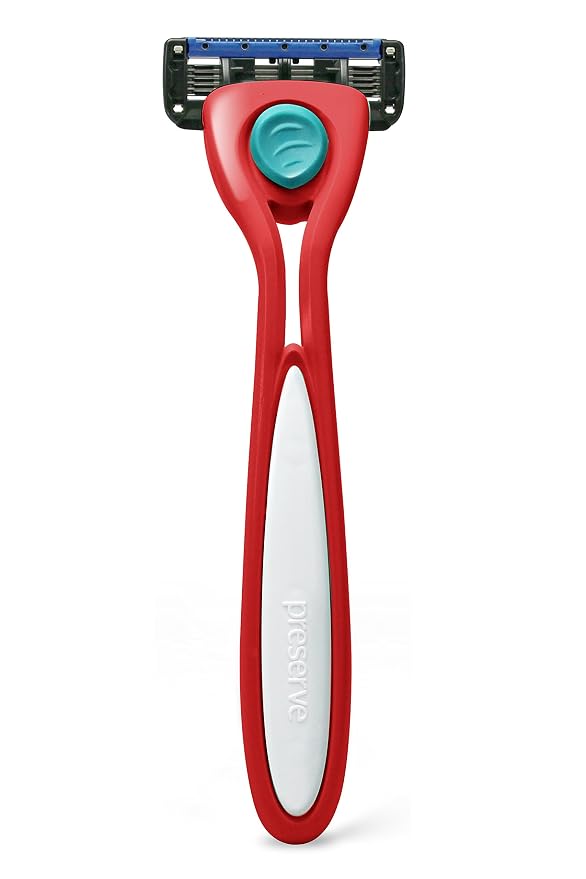 Preserve Shave 5 Five Blade Refillable Razor, Made from Recycled Materials - Image 2