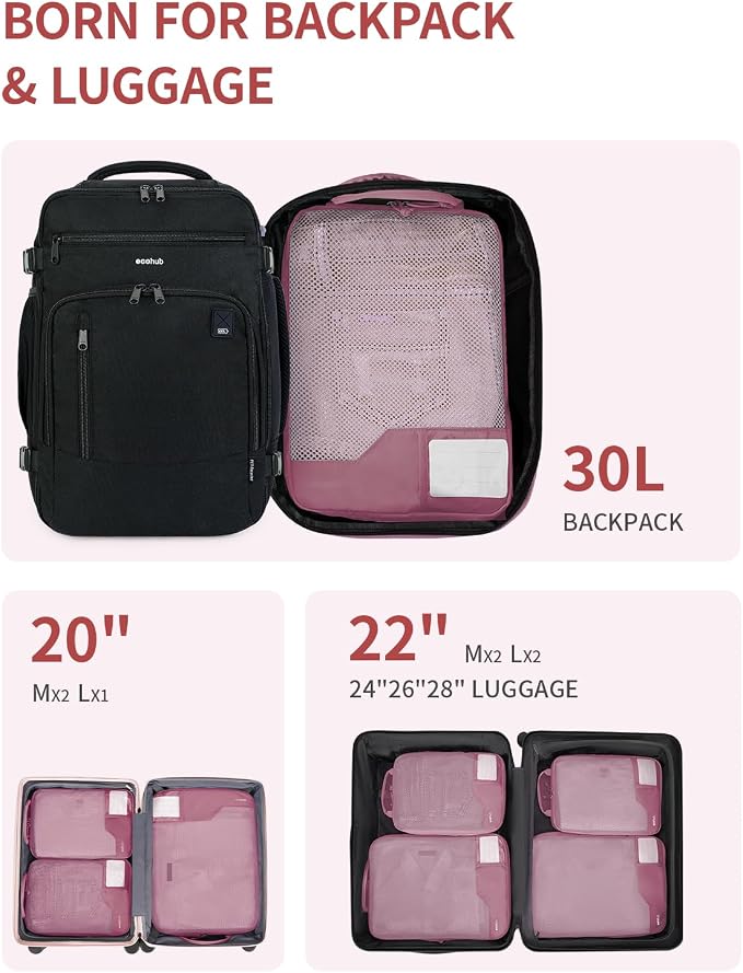 ECOHUB 4 Set /6 Set Packing Cubes - Image 4