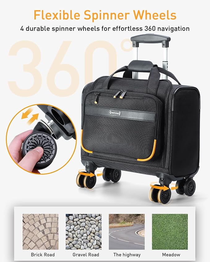 Rolling Laptop Bag - Image 3