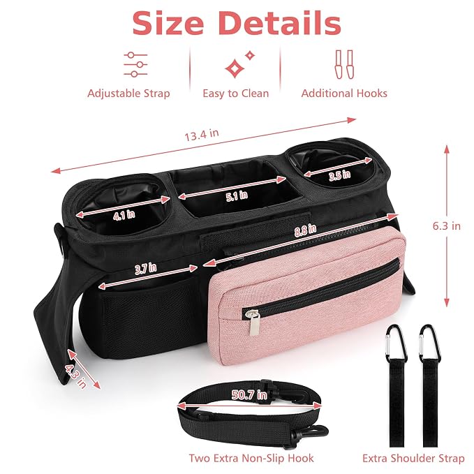 Accmor Universal Stroller Organizer - Image 9