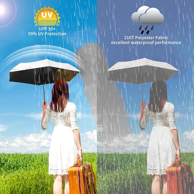 GAOYAING Compact Automatic Travel Umbrella - Image 4