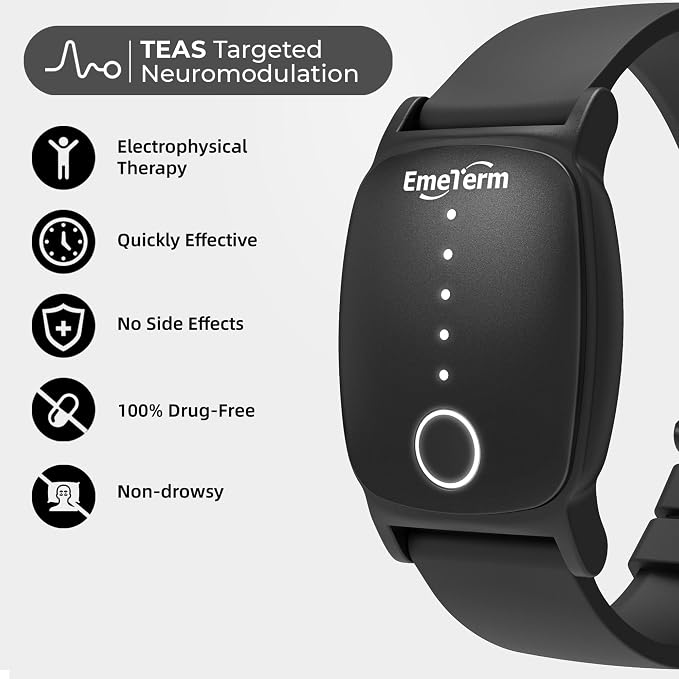 EmeTerm Explore FDA-Cleared Anti-Nausea Wristband IP67 Waterproof Morning - Image 4