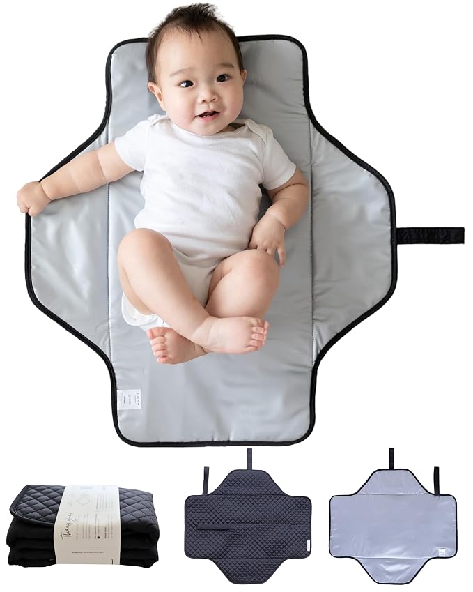 Lily Miles Baby Changing Pad Portable, Diaper Changing Mat by LilyMiles