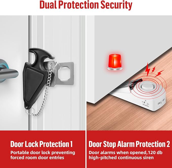 Portable Door Lock Alarm - Image 2