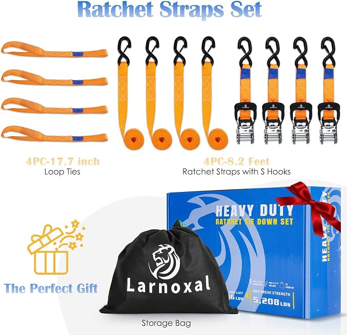 Ratchet Straps 4 Pack - Image 2