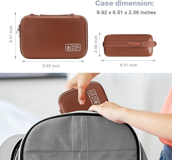 MOSISO Electronic Organizer Travel Case Compatible - Image 4