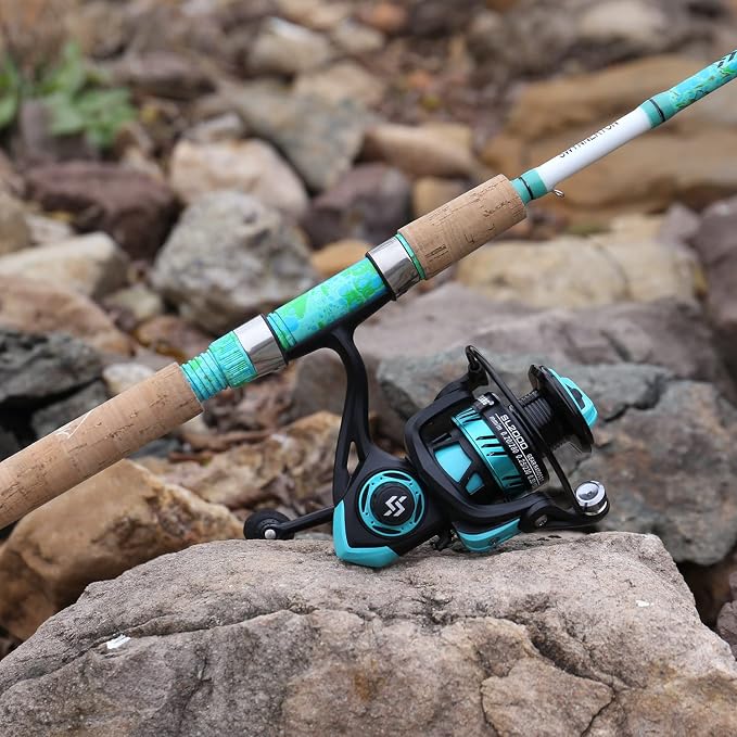 Sougayilang Fishing Rod and Reel Combo, 2-Piece 5-Foot 6-Inch Graphite & - Image 6