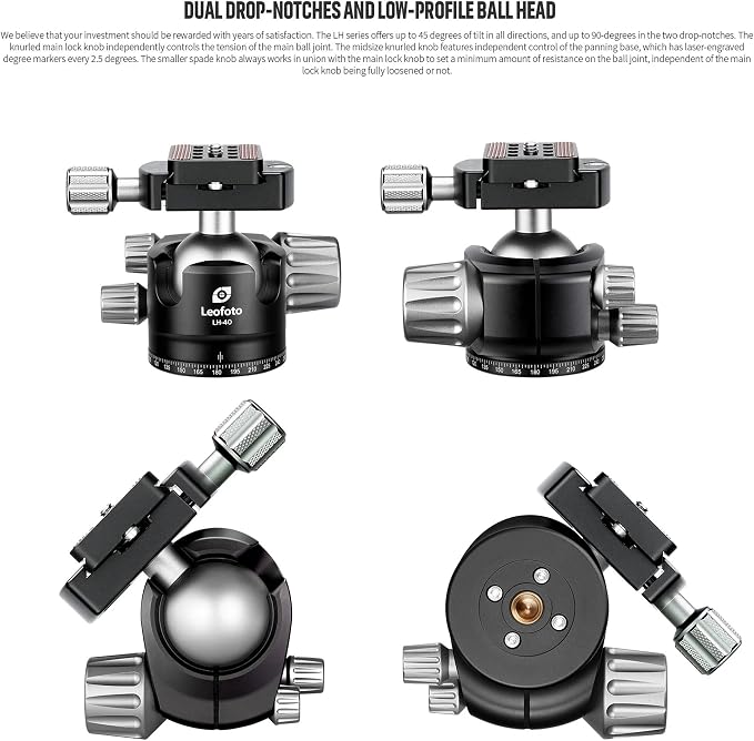 Leofoto Carbon Fiber Travel Tripod - Image 4
