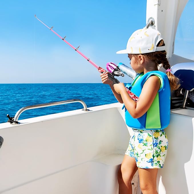 Kids Fishing Pole, Portable Telescopic Kids Fishing Poles - Image 8