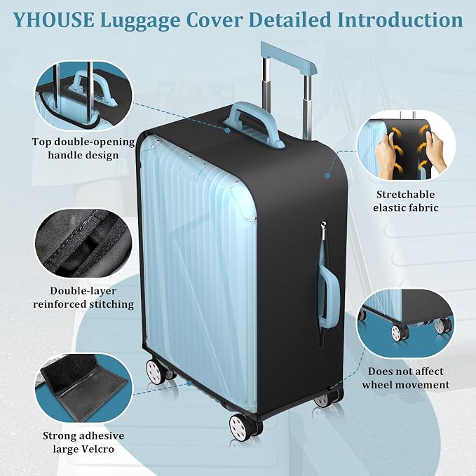 Upgraded Elastic Luggage Cover Protector - Image 7