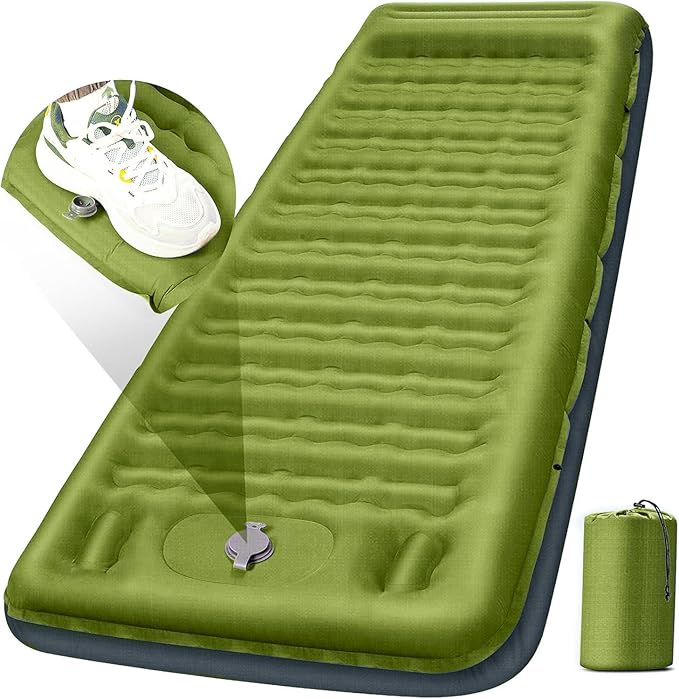 Camping Sleeping Pad, Extra Thick 5 Inch Camping Mat by FNARMW