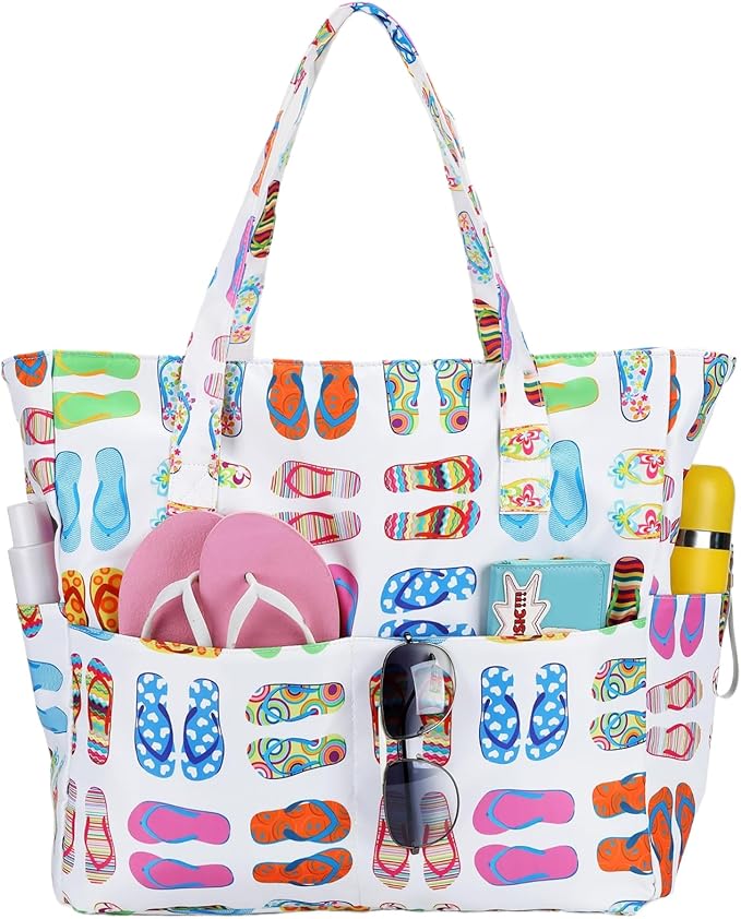 Waterproof Beach Tote Pool Bags by BLUBOON