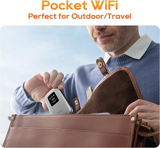 Portable Mobile Hotspot–eSIM Global WiFi Hotspot, No SIM Card/Contract Needed - Image 8