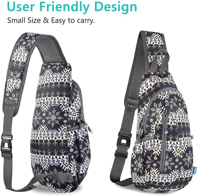 TITECOUGO Small Sling Bag, Lightweight Crossbody Backpack - Image 3