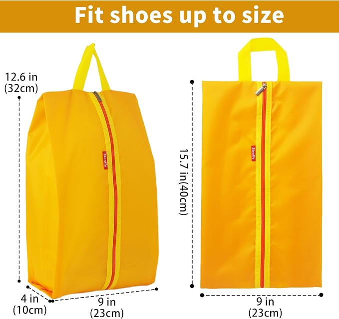 6pcs Portable Shoe Organizer, Travel Pouches - Image 3
