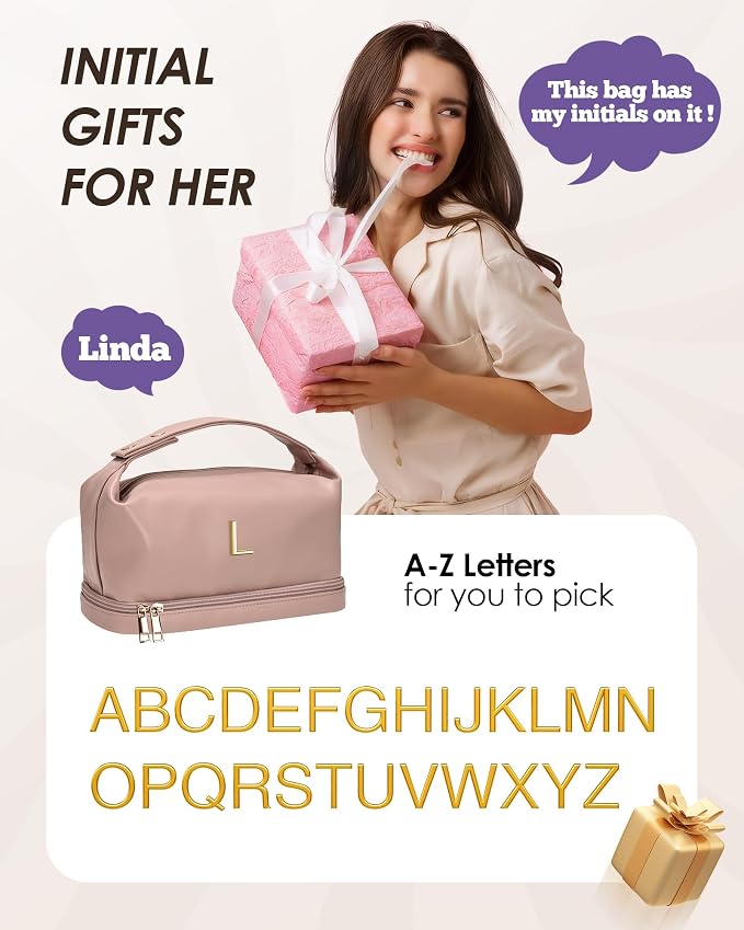 Bride To Be-Gifts for Girl, Personalized Makeup Bag - Image 7