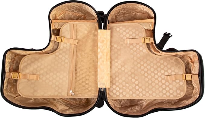 Kids Checked Ride on Luggage, 24 Inch Large Suitcase - Image 5