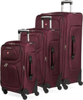 SwissGear Sion Softside Expandable Luggage, 3-Piece Set by SwissGear