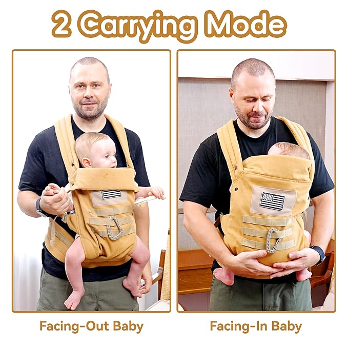 Baby Carrier, Lumbar Support Infant Carrier - Image 5