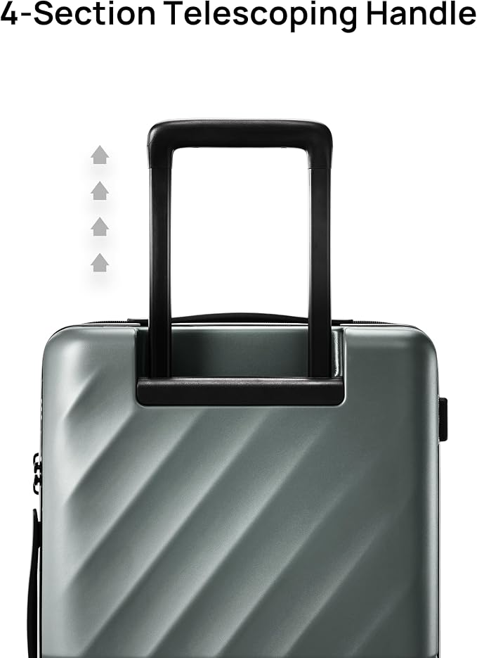 Trunk Luggage 26 Inch, Medium Checked Luggage - Image 4