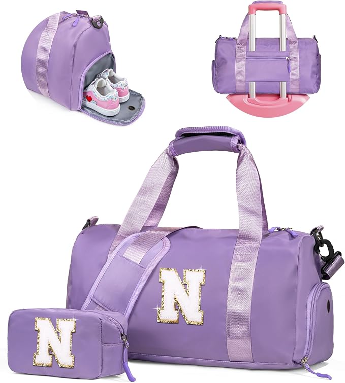 9 Year Old Girl Birthday Gifts-Girl Gym Bag by Vogewood