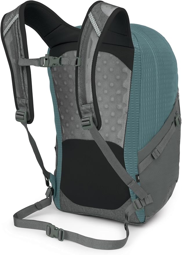 Osprey Quasar 26L Commuter Backpack, Cascade Blue/Coal Grey Heather - Image 8