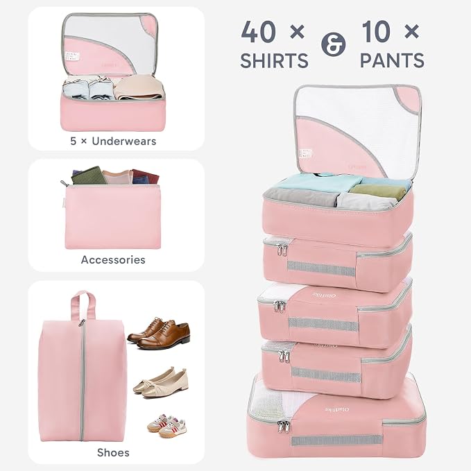 ALL INCLUDED 10 Set Durable Packing Cubes - Image 4