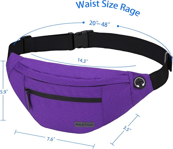 MAXTOP Large Crossbody Fanny Pack - Image 5