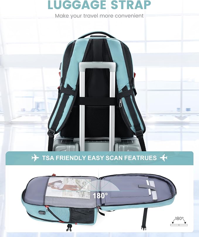 LOVEVOOK Travel Laptop Backpack Waterproof Anti Theft Backpack - Image 5