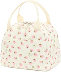 Bluboon Lunch Bag for Women Men Cute Corduroy Lunch Tote Bags Reusable by BLUBOON