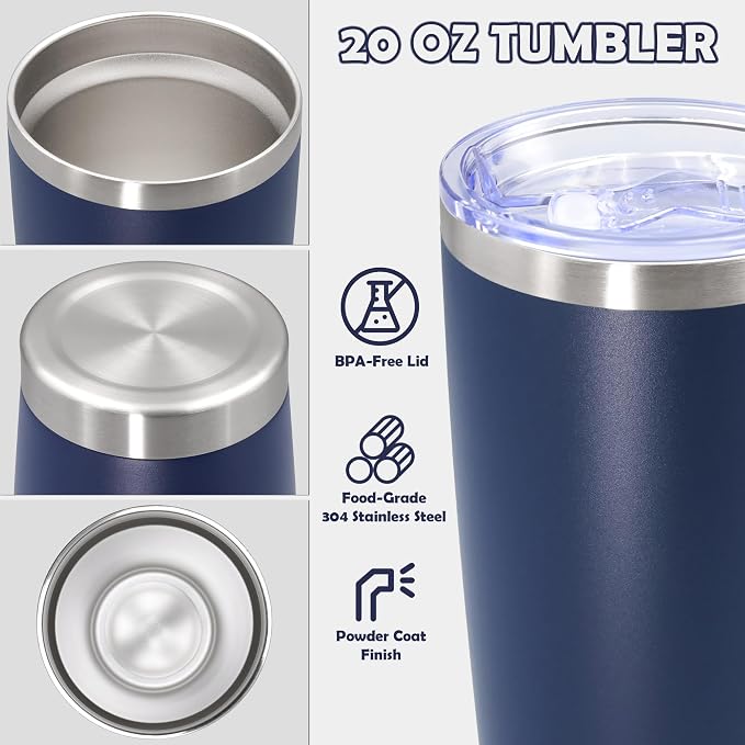 20oz Tumbler Bulk Stainless Steel Tumbler Cup - Image 3