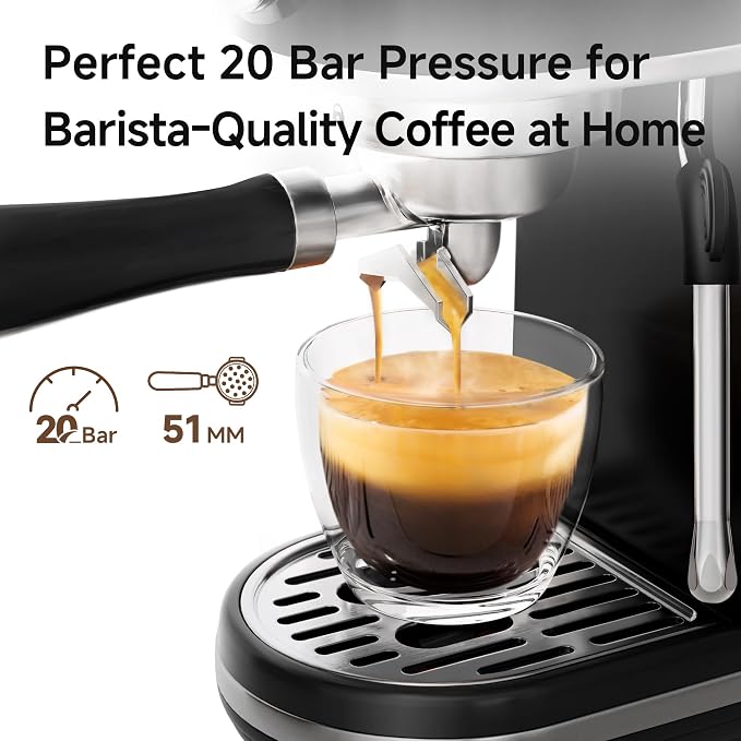 HIBREW H10B - 51mm Espresso Machine - Temperature & Cup Volume Adjustable at - Image 3