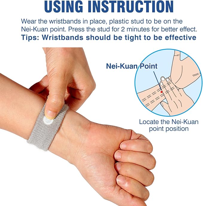 Motion Sickness Bands Anti Nausea Wristband - Image 3