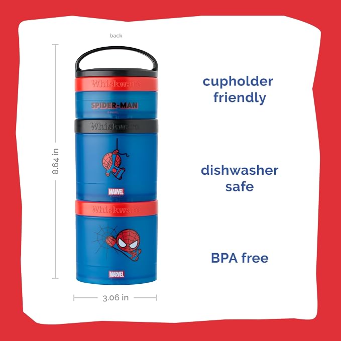 Whiskware Marvel Stackable Snack Containers - Image 2