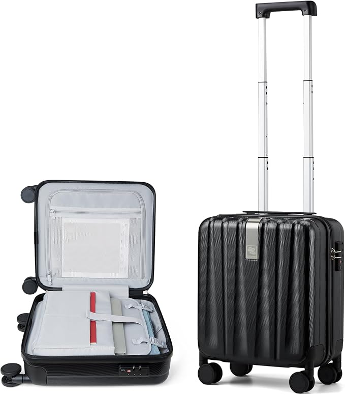 Hanke 16 Inch Underseat Carry on Suitcases by Hanke