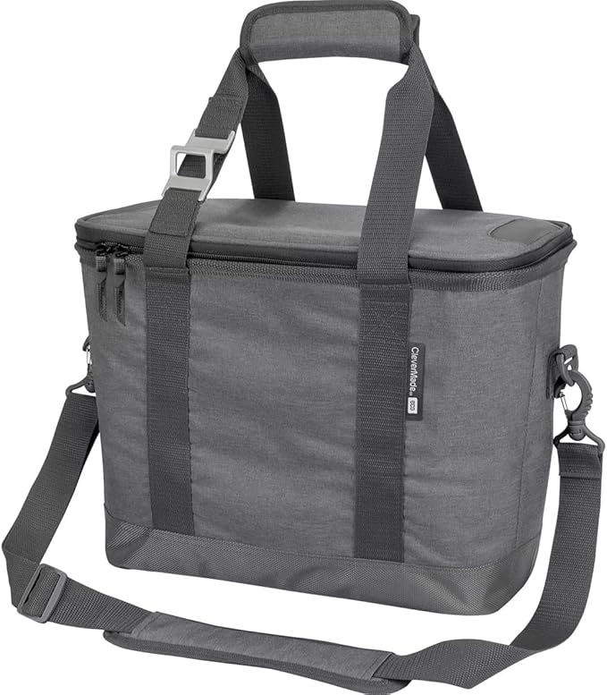 CleverMade Collapsible Insulated Cooler Bag – Leakproof Soft Folding Cooler by CleverMade