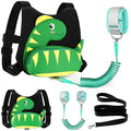 Accmor Toddler Harness Leash + Anti Lost Wrist Link, Cute Dinosaur Kids Harness by Accmor