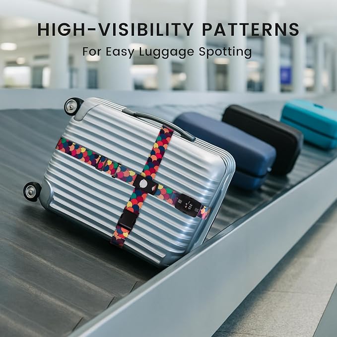 Travelkin Luggage Straps TSA Approved - Image 4