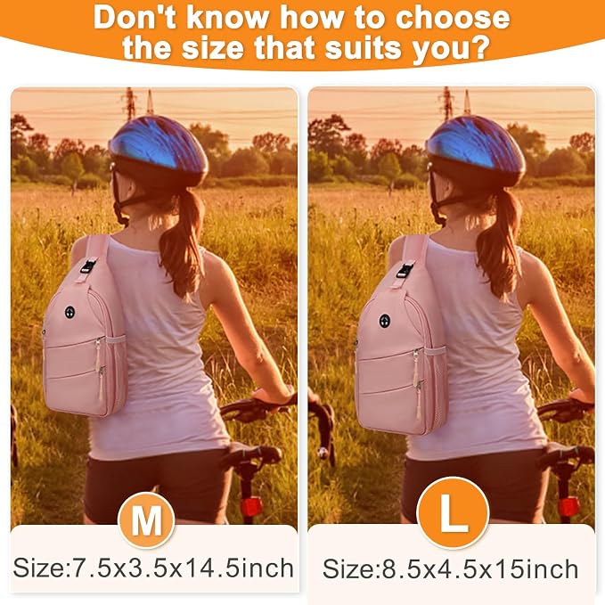 Crossbody Bags for Women Men Trendy Sling Bag Bakpack Casual Chest Bag - Image 6