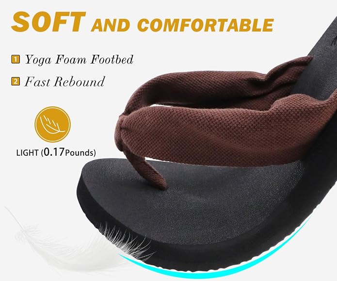 KuaiLu Flip Flops for Women - Image 3