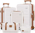 SHOWKOO Luggage Sets 3 Piece Hardside Expandable Suitcase by SHOWKOO
