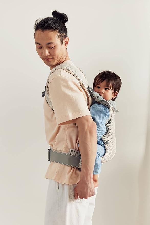 BabyBjörn Baby Carrier Harmony, 3D Mesh, 3-in-1 Ergonomic Baby Carrier; Newborn - Image 6