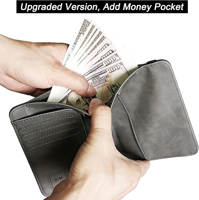 Passport Holder Cover Wallet Travel Essentials Leather Rfid Blocking Case - Image 4